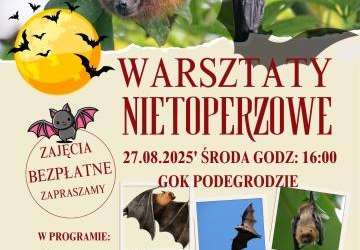 Warsztaty nietoperzowe