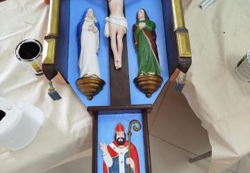 Odnowienie lokalnego dziedzictwa – remont starej kapliczki w Podegrodziu
