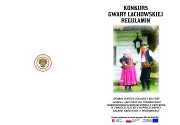 Konkurs Gwary Lachowskiej
