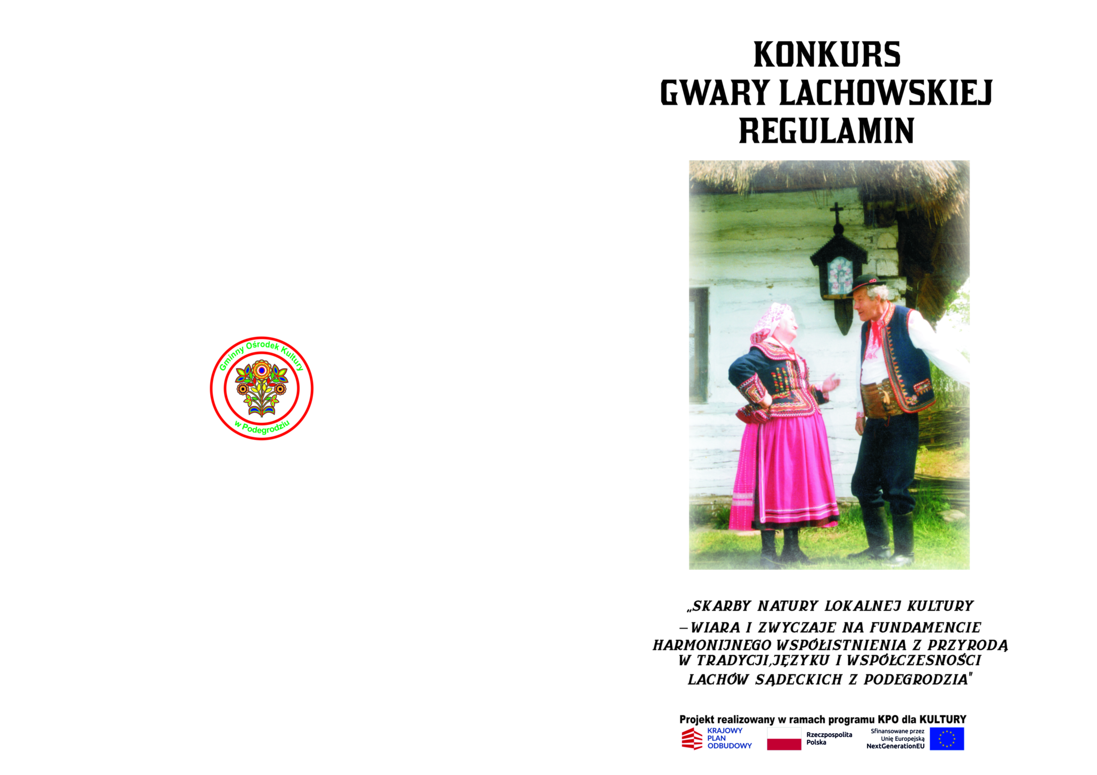 Konkurs Gwary Lachowskiej