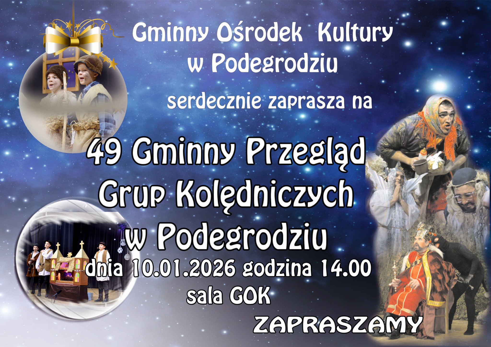 Gminny Przegląd Grup Kolędniczych