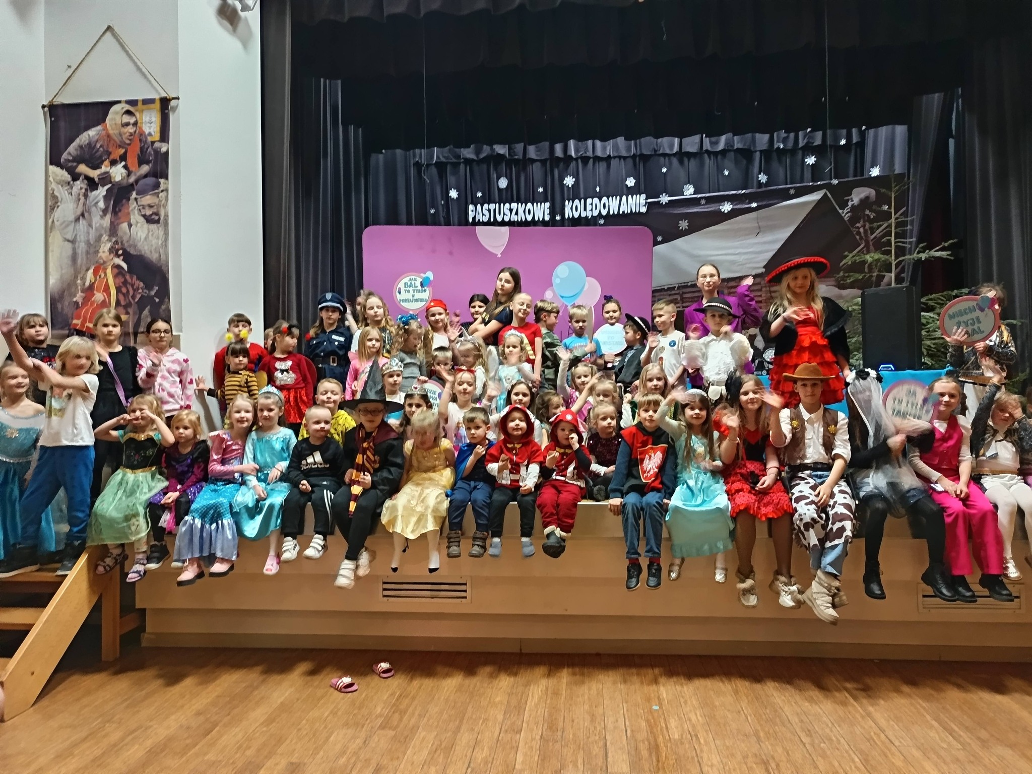 Karnawałowa zabawa dla dzieci