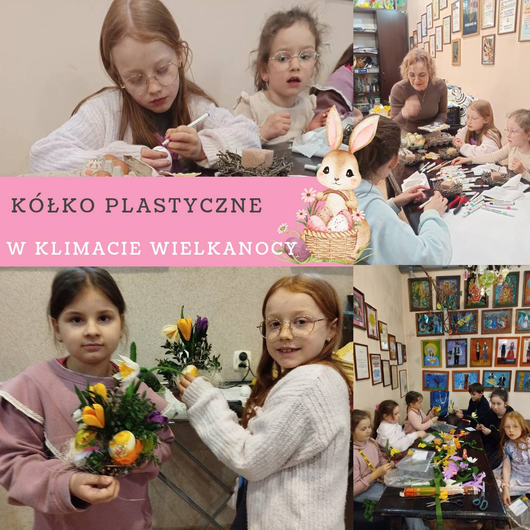 Wielkanocna magia na zajęciach plastycznych 🌿🐣