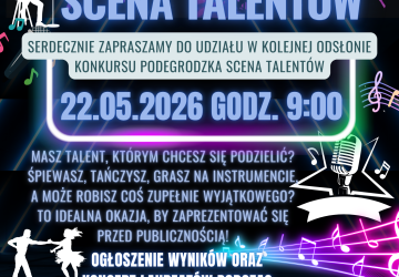 Spełnij marzenie o scenie – Podegrodzka Scena Talentów 2026