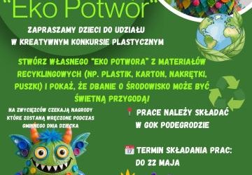 Konkurs Plastyczny „Eko Potwór” – Kreatywna Zabawa z Recyklingiem