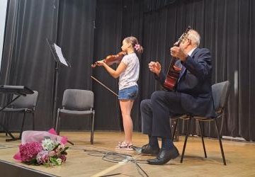 🎶 Uroczyste zakończenie szkółki gry na instrumentach prowadzonej przez pana Ryszarda Mola