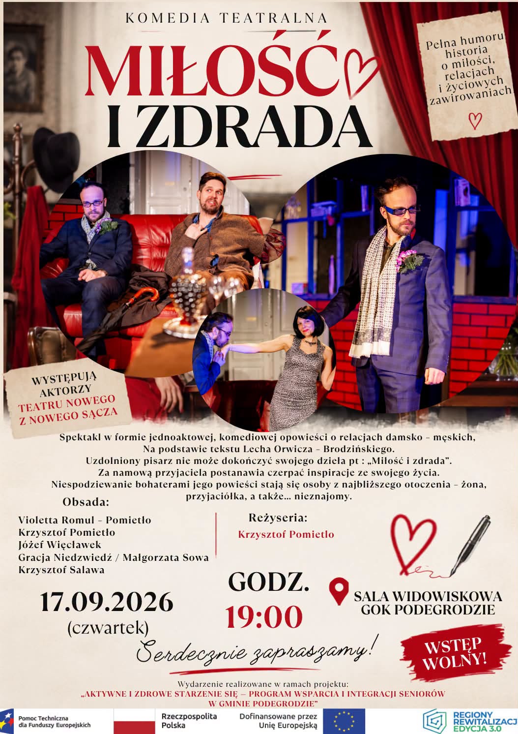 TEATR, HUMOR I HISTORIA PEŁNA NIESPODZIANEK!