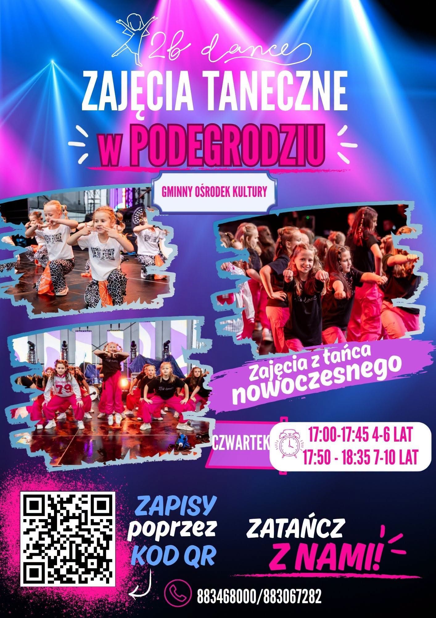 ZAJĘCIA TANECZNE W PODEGRODZIU 💃